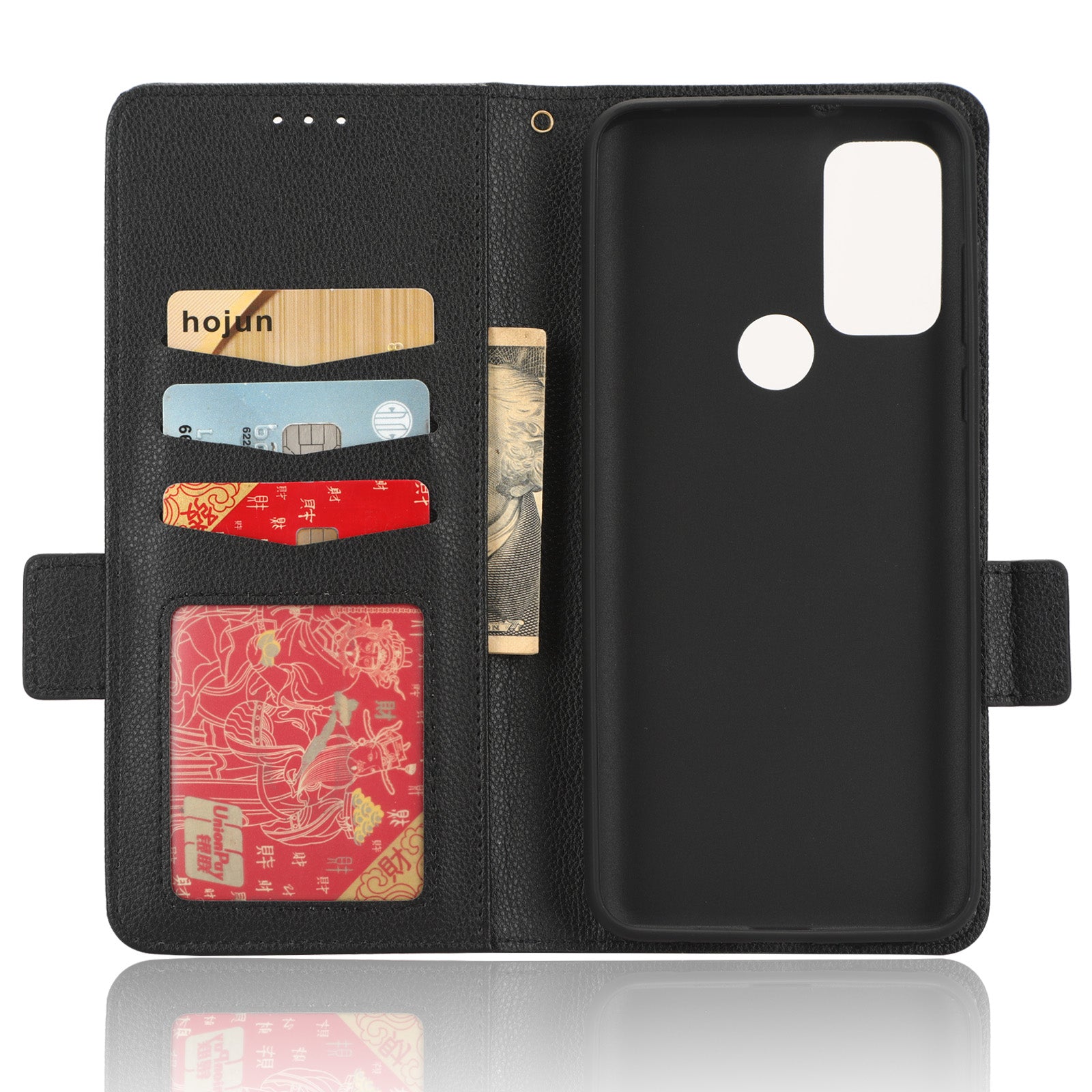 For Motorola Moto G Play (2023) 4G Dual Magnetic Clasp PU Leather Anti-fall Phone Case Litchi Texture Protective Phone Wallet Stand Cover For Motorola Moto G Play (2023) 4G Dual Magnetic Clasp PU Leather Anti-fall Phone Case Litchi Texture Protective Phone Wallet Stand Cover